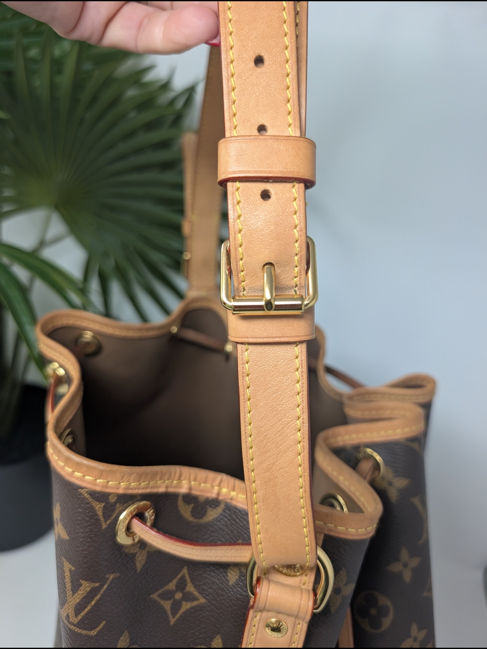Louis Vuitton Brown‎ Monogram Noé Drawstring Bucket Bag - Picture 10 of 16